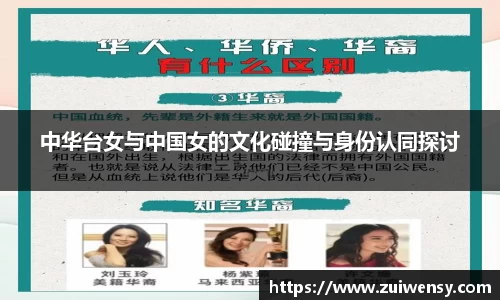 中华台女与中国女的文化碰撞与身份认同探讨